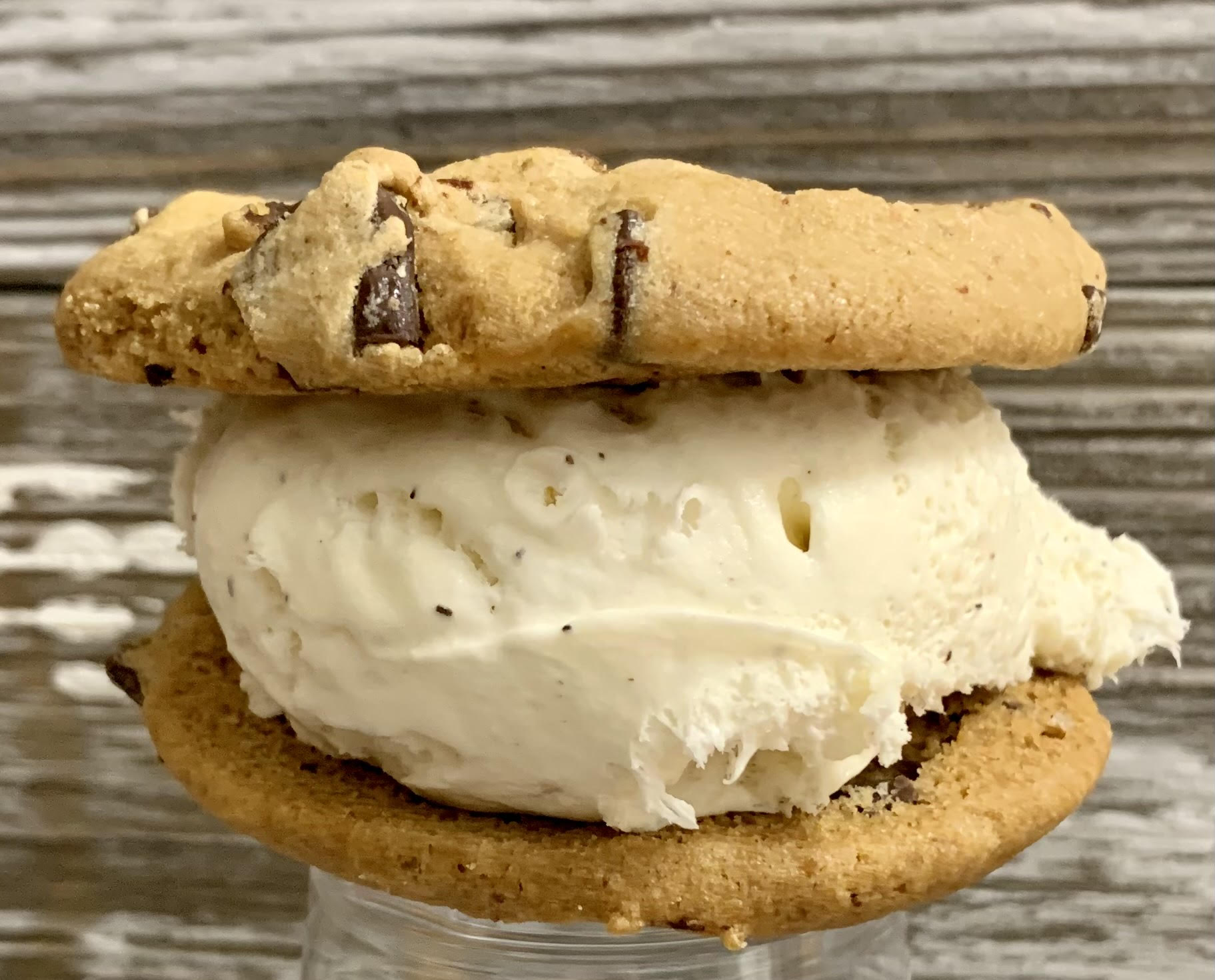 Order Chocolate Chunk Cookie Ice Cream Sandwiches food online from City Scoops Creamery store, Troy on bringmethat.com