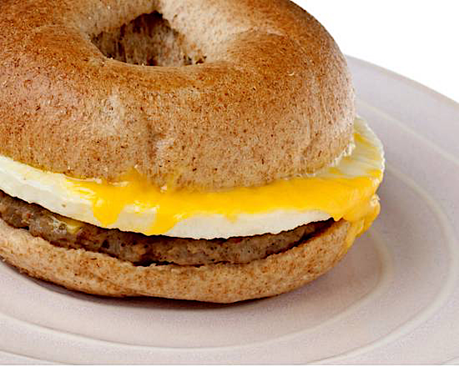 Order 4. 2 Eggs with Beef Sausage Sandwich food online from 5 brothers gourmet deli store, New York on bringmethat.com