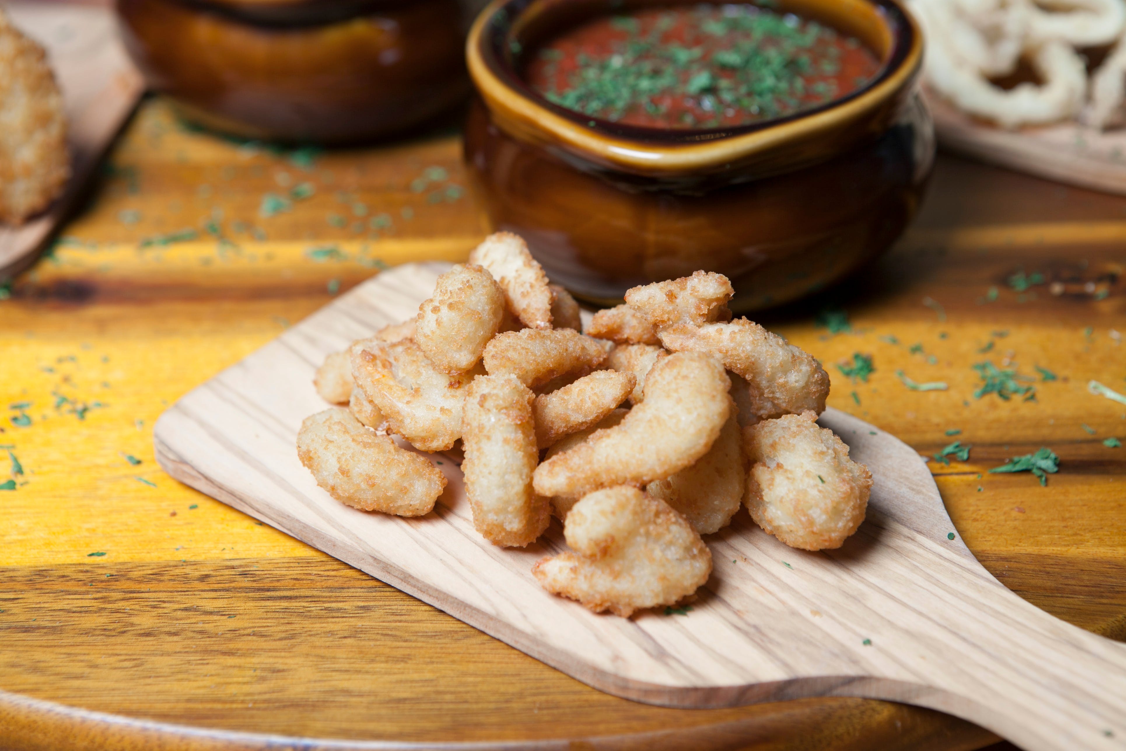 Order Popcorn Shrimp - Appetizer food online from Lino's Pizzeria and Italian store, North Las Vegas on bringmethat.com
