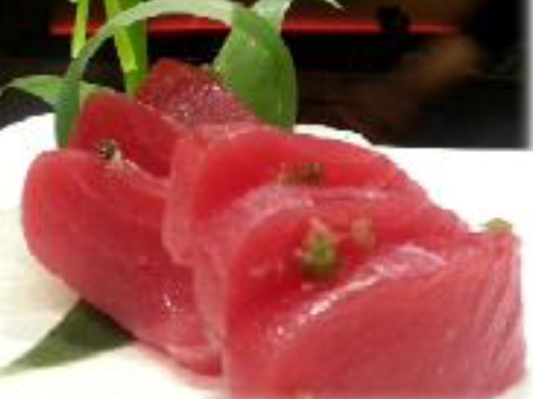 Order Tuna Sashimi(5pcs) food online from Roll Star Sushi store, Anaheim on bringmethat.com