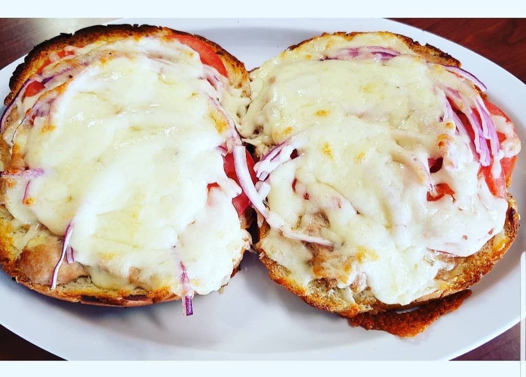 Order Tuna Melt on a Bagel food online from Pico Cafe store, Los Angeles on bringmethat.com