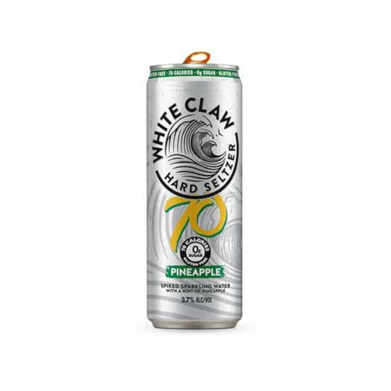 Order White Claw - 70 Pineapple 6 pack | 5% abv food online from Pink Dot store, Chino Hills on bringmethat.com