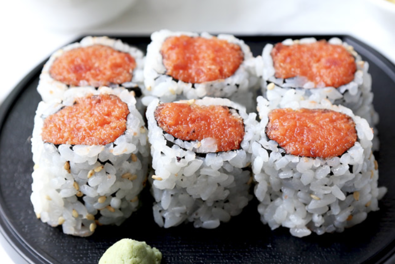 Order Spicy Tuna Roll food online from Jin 28 store, Carol Stream on bringmethat.com