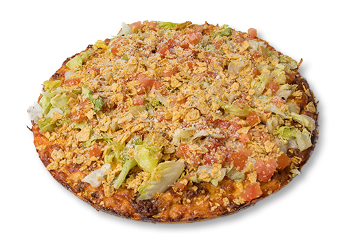 Order Mexican Taco Pizza food online from Pizza for U store, Channahon on bringmethat.com