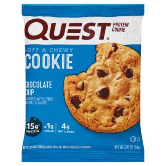 Order Quest Chocolate Chip Protein Cookie (2.08 oz) food online from 7-Eleven By Reef store, Marietta on bringmethat.com