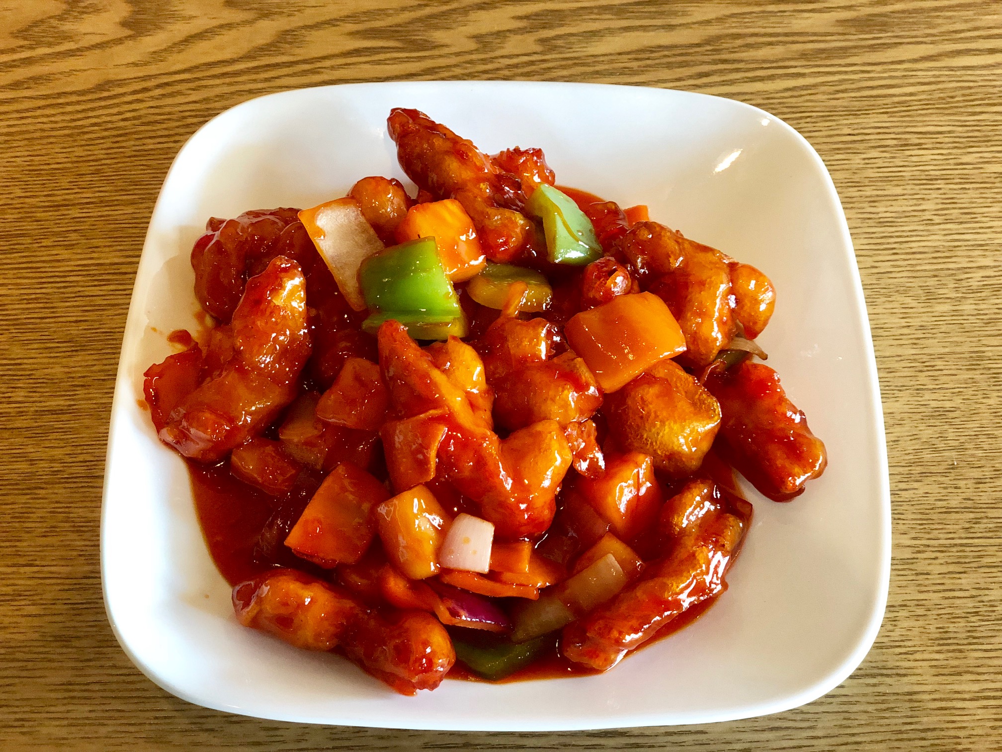 Order Sweet and Sour Hot Wok Dish food online from Zume Asian Cuisine store, Denver on bringmethat.com