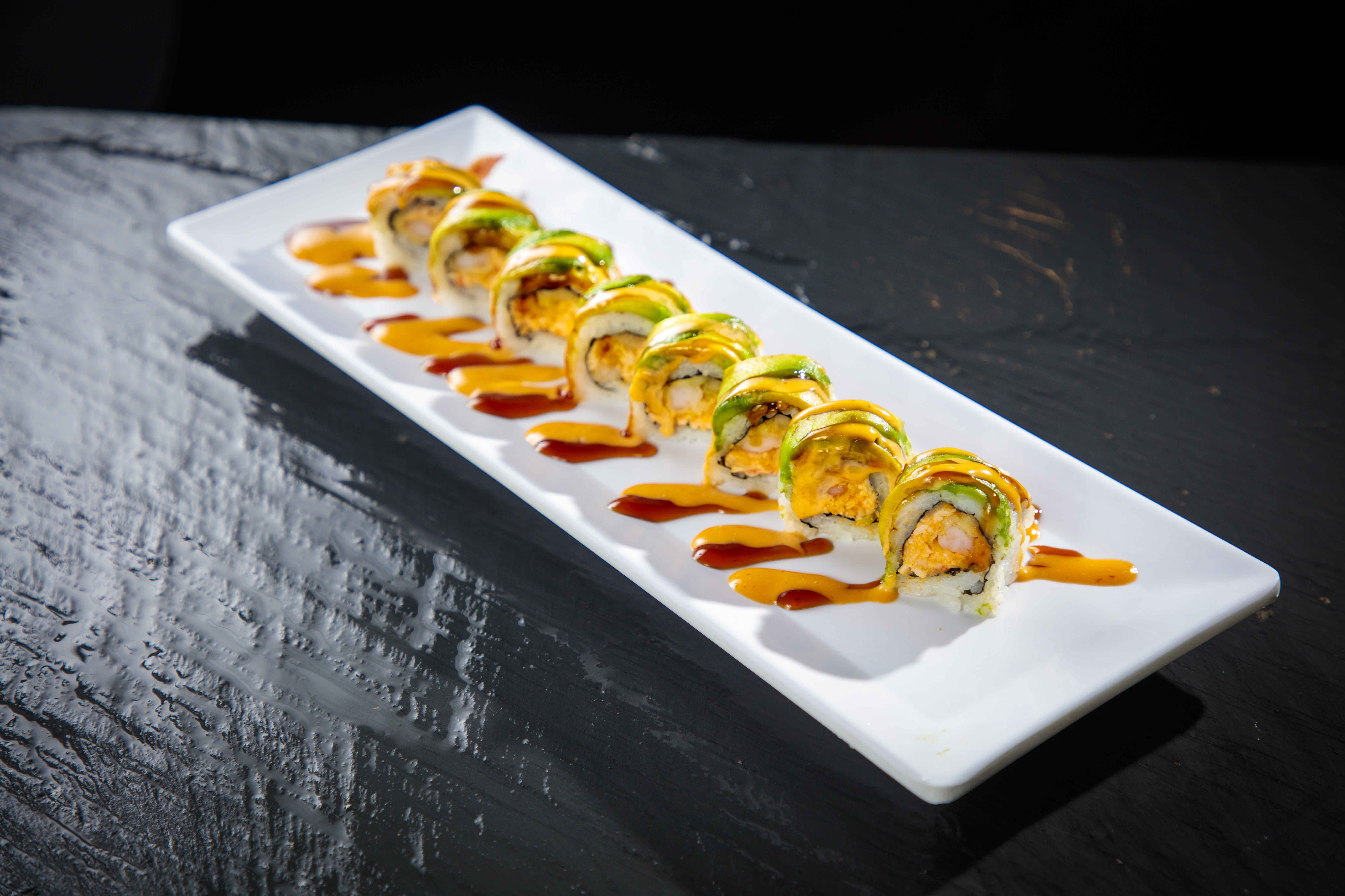 Order Super Mexican Roll food online from Sushi Okoku store, Riverside on bringmethat.com