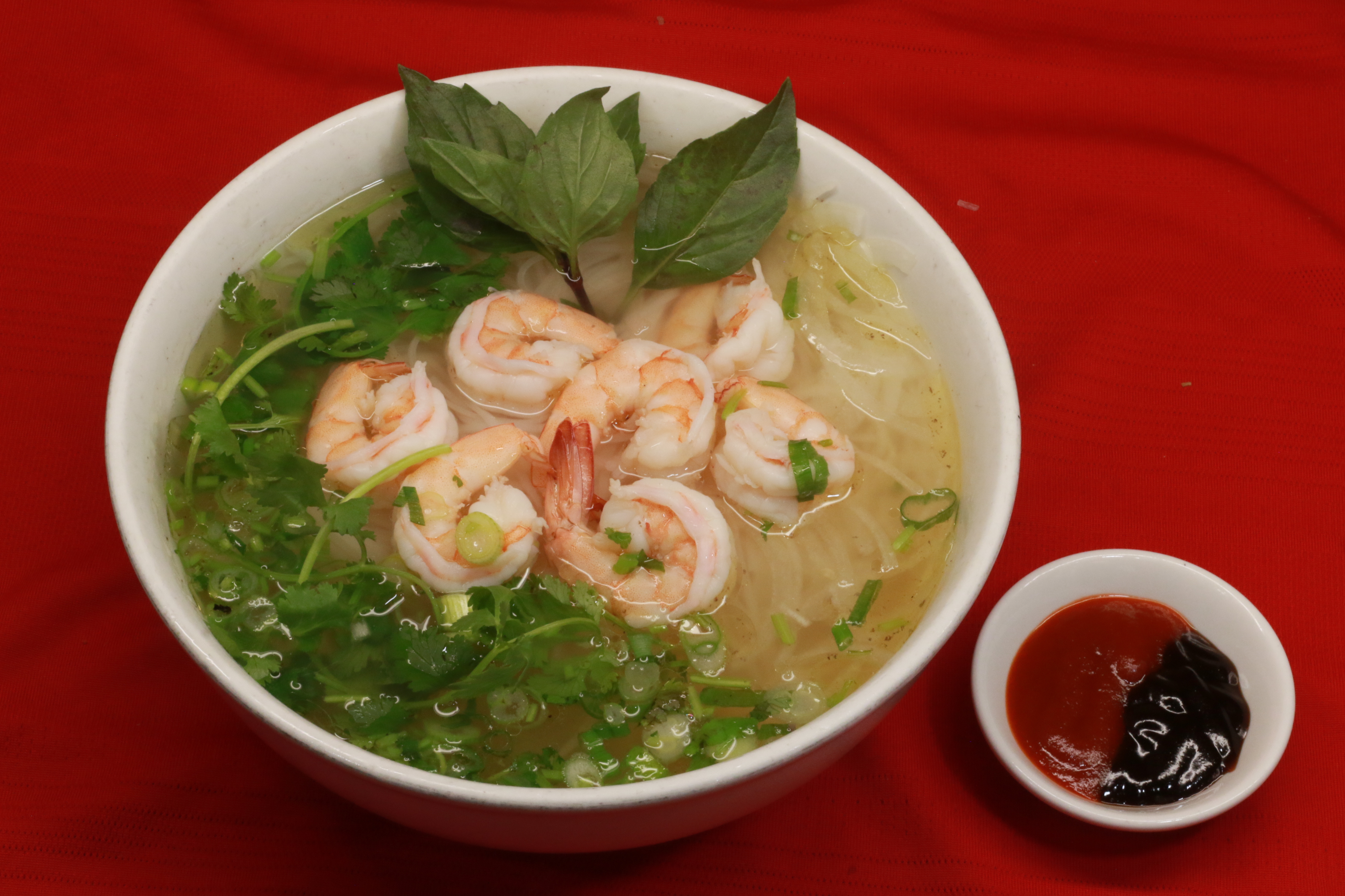 Order P11. Shrimp Pho (one size only) food online from Pho Khang store, Englewood on bringmethat.com