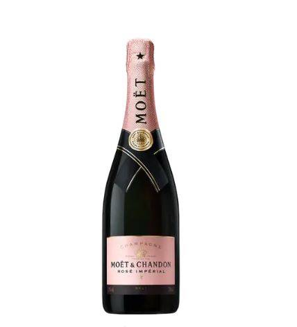 Order Moet & Chandon Rose Imperial Champagne 750ml food online from Windy City Liquor Market store, El Cajon on bringmethat.com