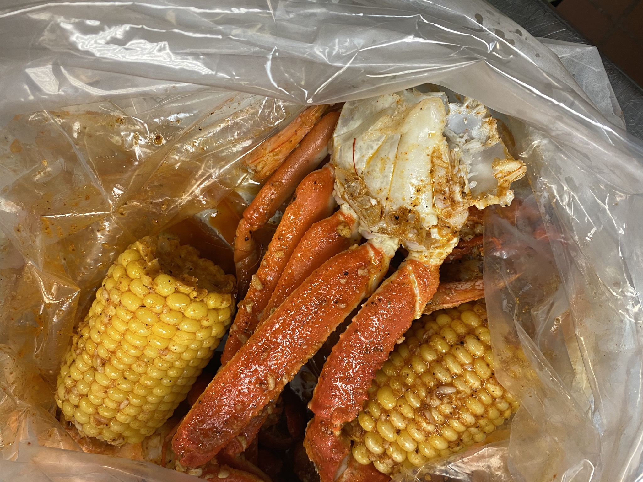 Order Seafood Combo 3 food online from Rubys Cajun store, Cherry Hill on bringmethat.com