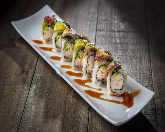Order Dragon Roll food online from Hikari Sushi store, Los Angeles on bringmethat.com