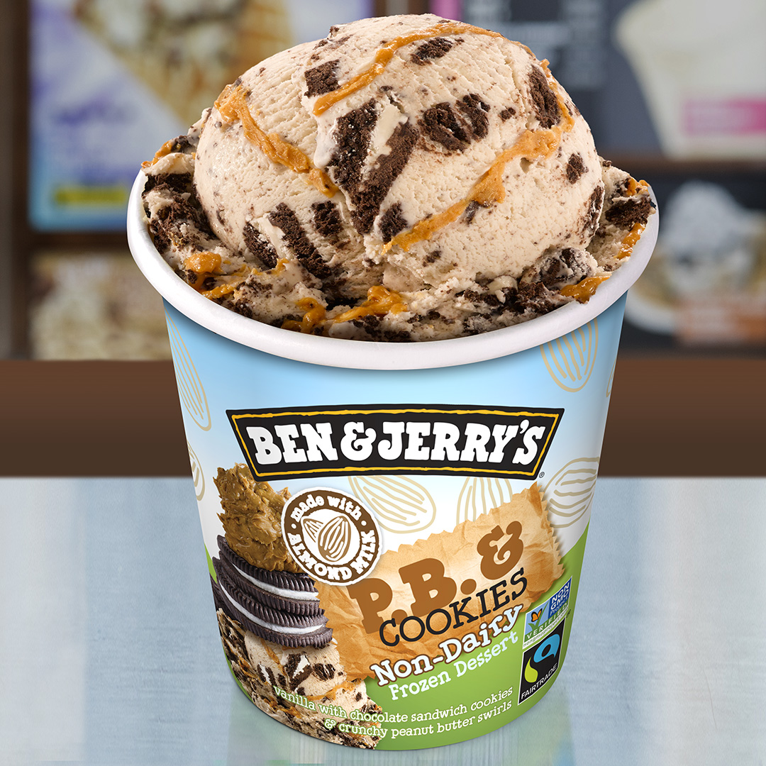 Order PB and Cookies Non-Dairy Pint food online from Ben & Jerry store, Manchester on bringmethat.com