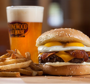 Order Bacon and Egg Burger food online from Stonewood Ale House store, Schaumburg on bringmethat.com