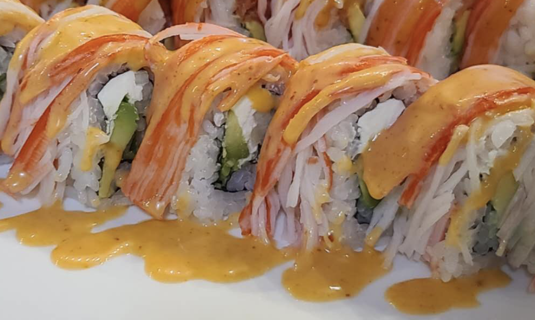 Order Romantic Roll food online from Tokyo Bay Restaurant store, Roswell on bringmethat.com