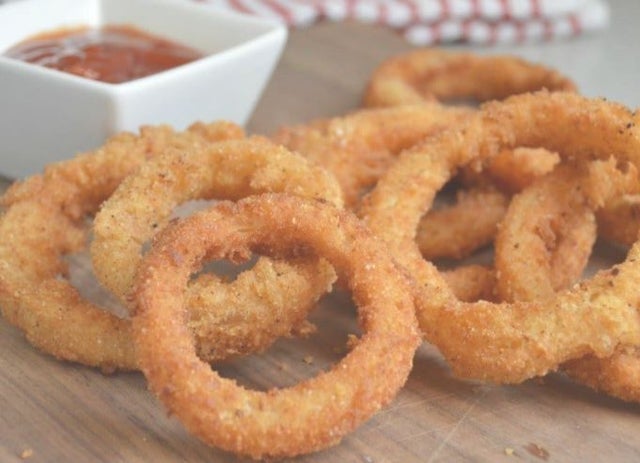 Order Onion Rings food online from Pakkd Potato & Seafood store, Rahway on bringmethat.com