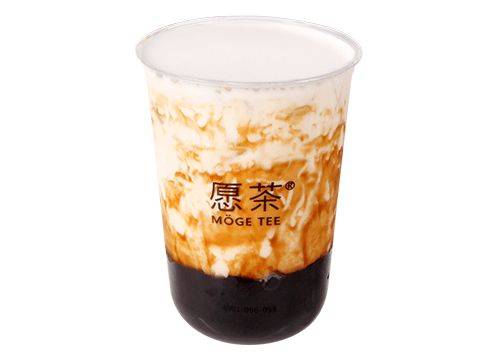 Order Brown Sugar Bubble Milk ⿊糖珍珠脏脏奶 food online from Möge Tee 愿茶 store, Mason on bringmethat.com