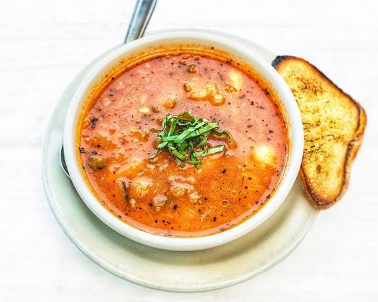 Order Minestrone Soup food online from Amici's store, San Francisco on bringmethat.com