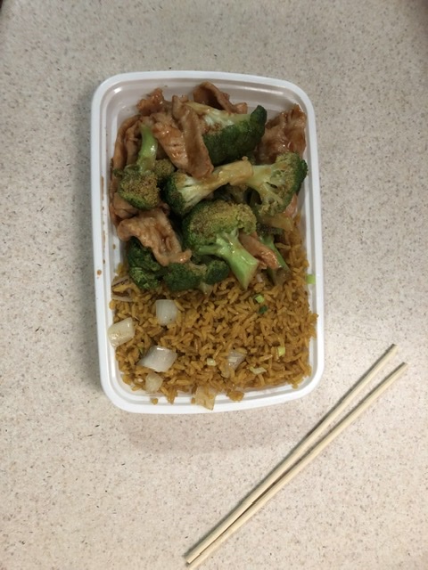 Order 8. Chicken with Broccoli Combination Platter food online from Chinatown restaurant store, Brooklyn on bringmethat.com