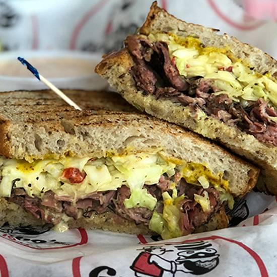 Order *Reuben-Slaw food online from Groucho's Deli store, Florence on bringmethat.com