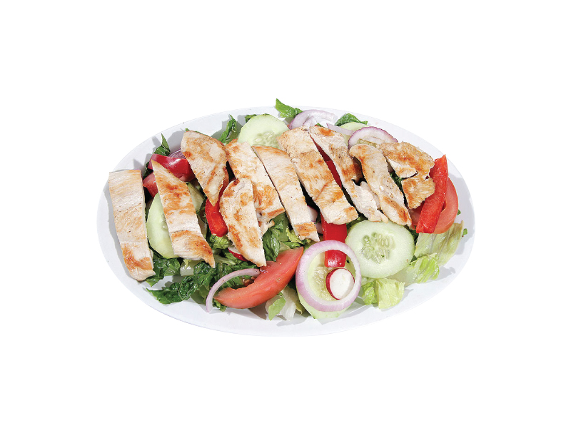 Order Grilled Chicken Salad food online from Pizza City store, New Brunswick on bringmethat.com