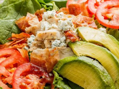 Order Brown Derby Cobb Salad food online from Roly Poly Rolled Sandwiches store, Savannah on bringmethat.com