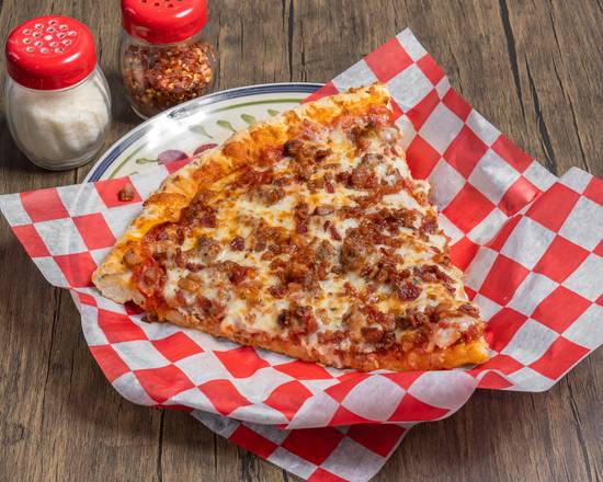 Order Meat Lover's Pizza Slice food online from Pie In The Sky store, Hoffman Estates on bringmethat.com