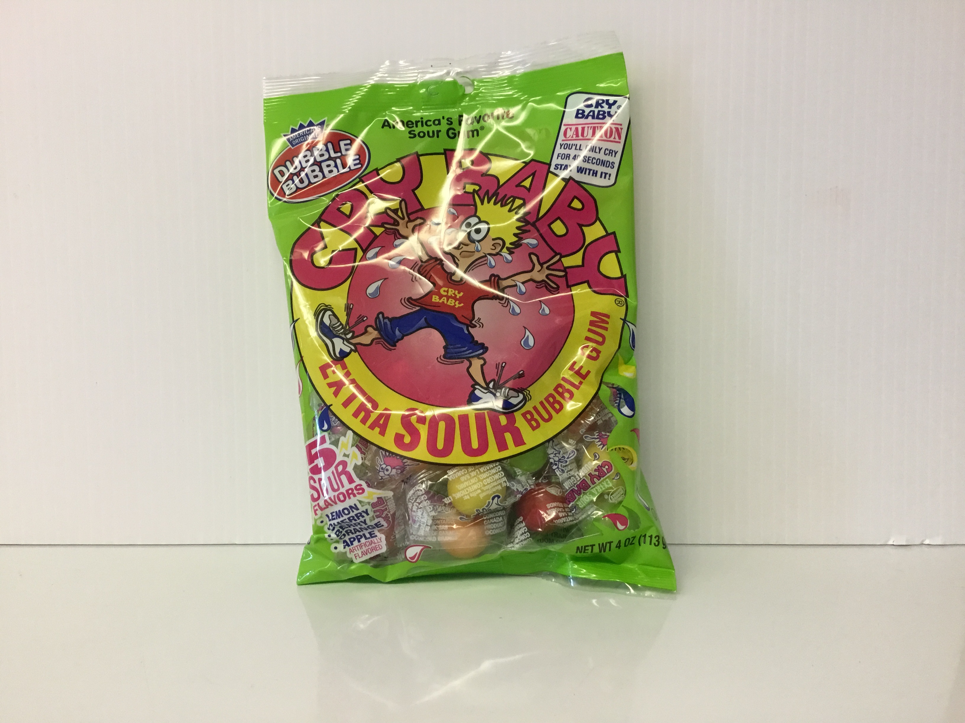 Order Cry Baby Extra Sour Bubble Gum  food online from Just Dash It store, Englewood on bringmethat.com