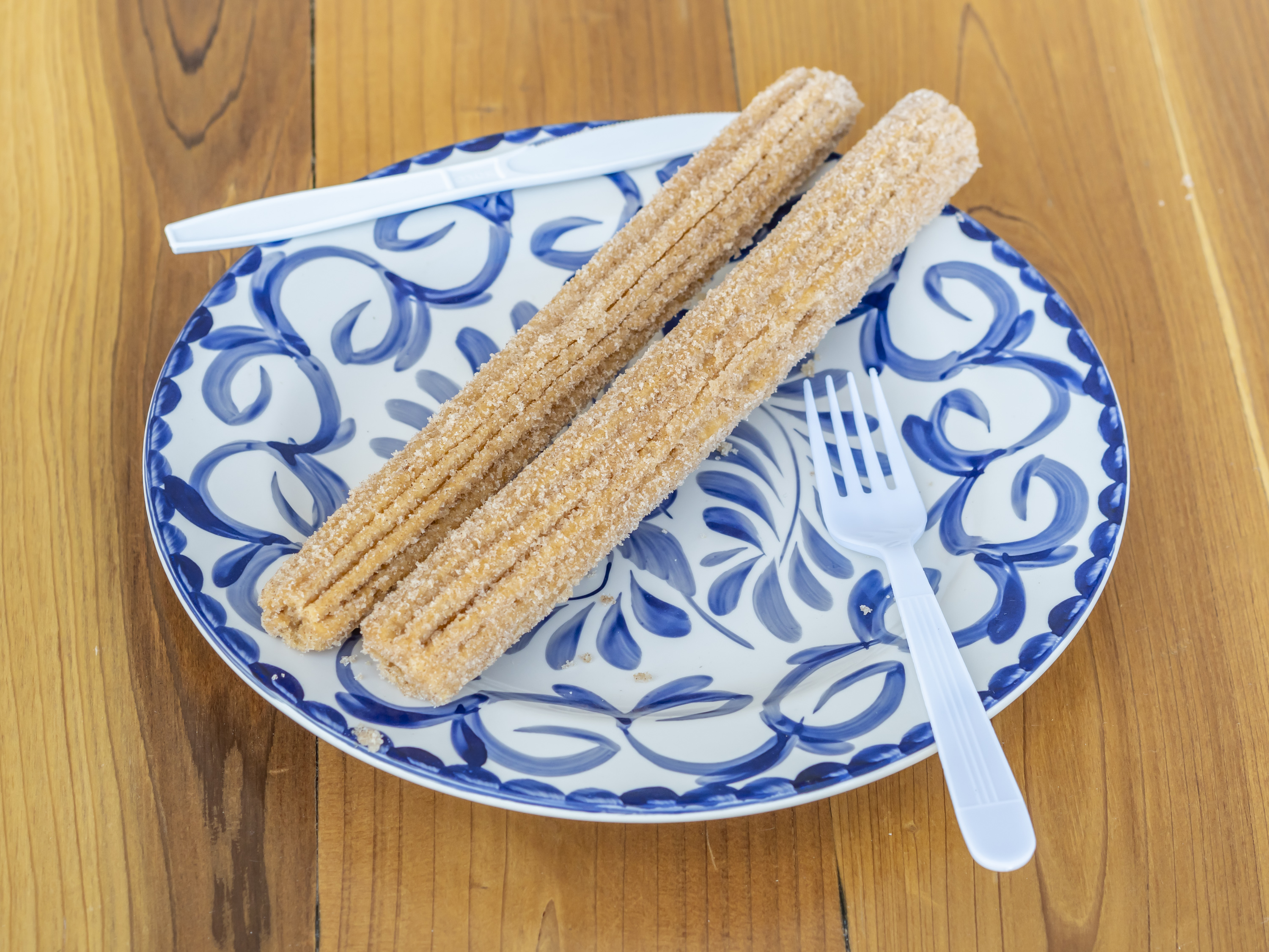 Order 2 Piece Churros food online from Burrito Boy 11th Ave store, Eugene on bringmethat.com