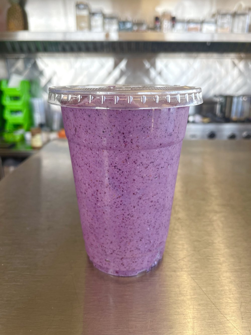 Order Blueberry Recovery Smoothie food online from Fruicota store, Waterford Township on bringmethat.com
