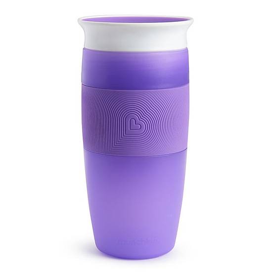 Order Munchkin® Miracle® 14 oz. 360° Sippy Cup in Purple food online from Bed Bath & Beyond store, Lancaster on bringmethat.com
