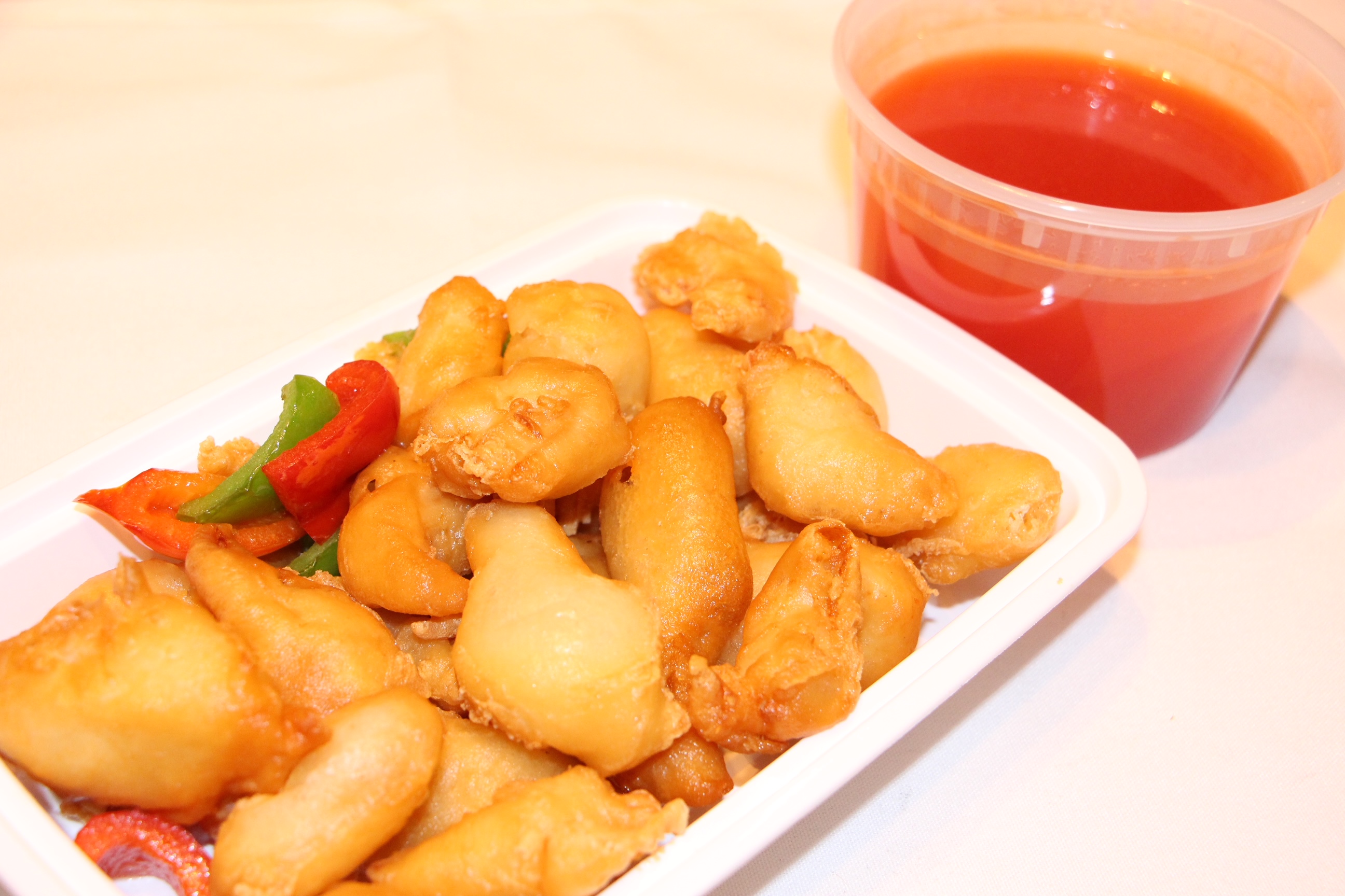 Order E02. Sweet and Sour Chicken food online from Nani Restaurant store, Madison on bringmethat.com