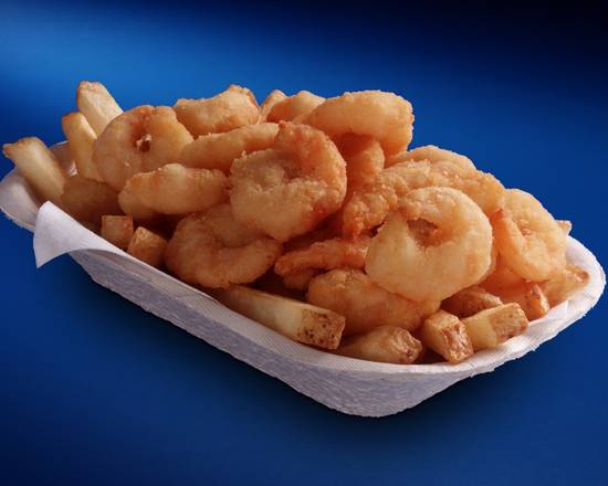 Order Baby Prawns & Chips food online from Ivar Seafood Bar store, Edmonds on bringmethat.com
