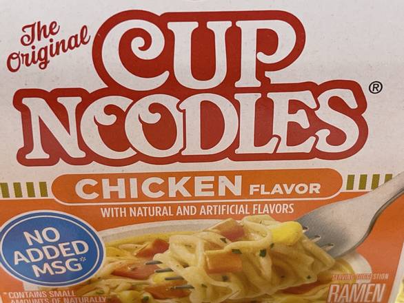 Order Cup noodles chicken  food online from Happy Food Mart store, Atlanta on bringmethat.com