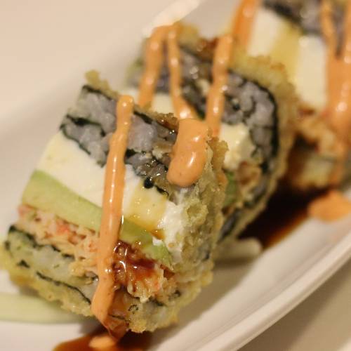 Order ROCKY MOUNT ROLL food online from Umami Japanese Steakhouse store, Raleigh on bringmethat.com