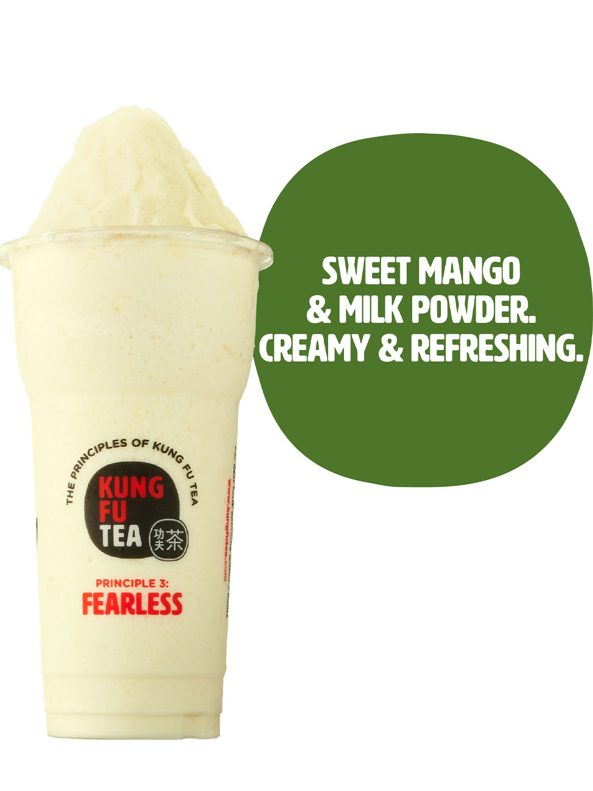 Order Mango Snow Slush food online from Kung Fu Tea store, Rockville on bringmethat.com