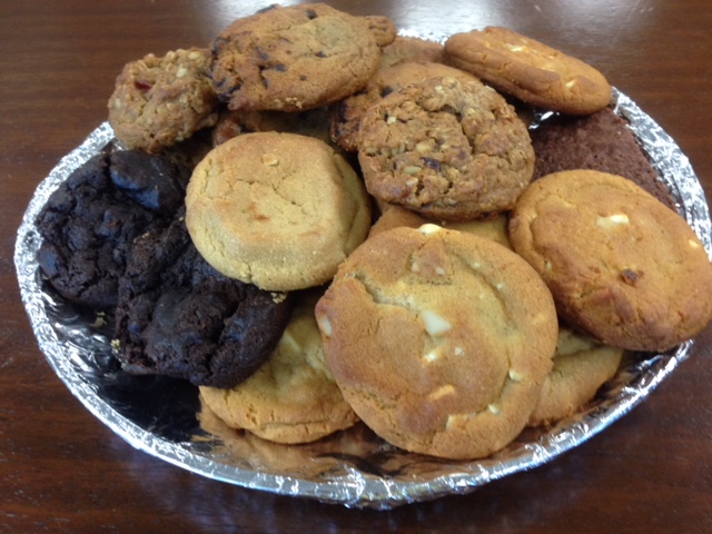 Order Fresh Baked Assorted Cookies food online from Johnny Rutherford Cafe store, Carlsbad on bringmethat.com