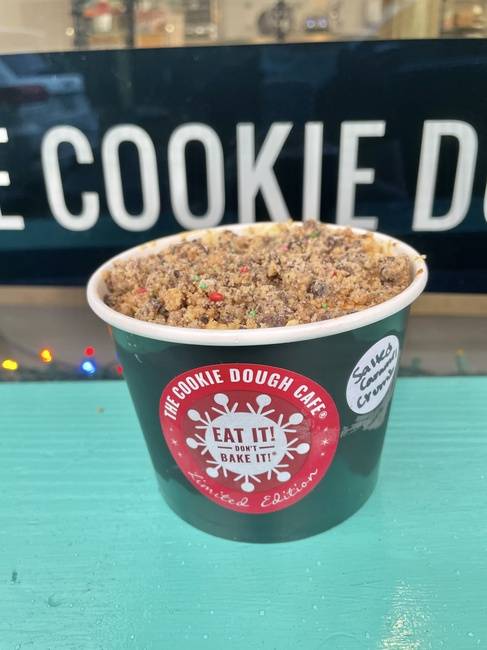 Order Ice Cream Pint - Salted Caramel Crumb food online from The Cookie Dough Cafe store, Portland on bringmethat.com