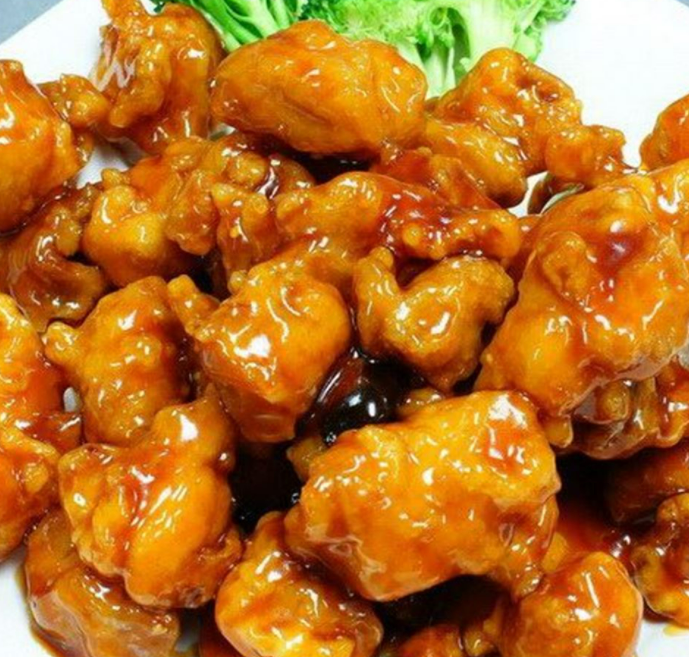 Order S6. Orange Flavored Chicken food online from China Wok store, Macedon on bringmethat.com