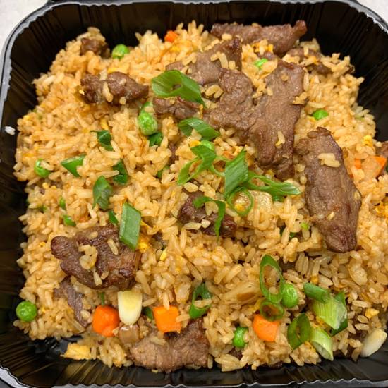 Order Beef Fried Rice food online from WA WA Restaurant store, Long Beach on bringmethat.com
