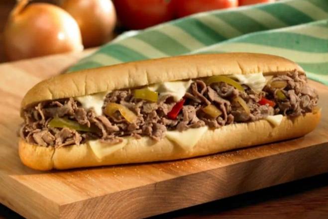Order Philly Cheese steak Sandwich food online from Kennedy Chicken & Gyro store, New York on bringmethat.com