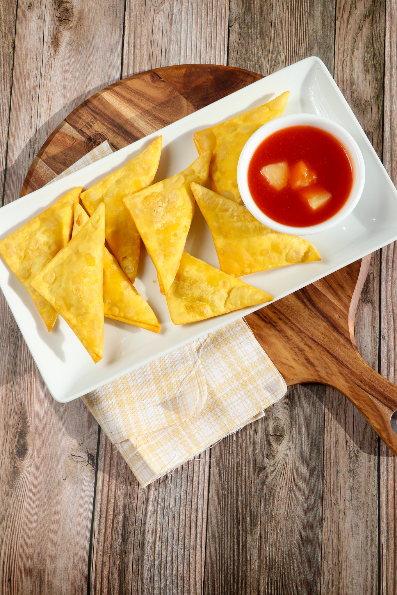 Order Cream Cheese Crab Rangoon food online from Jerry And Son store, Lexington Park on bringmethat.com