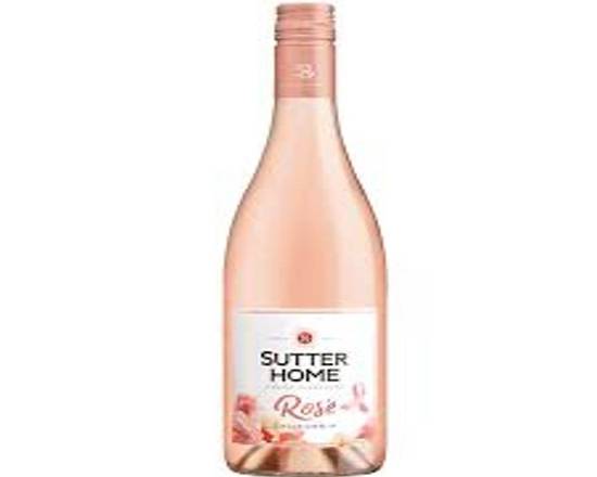Order Sutter Home  NV Rosé, California 750 ml 12.5% food online from Pacific Liquor Market store, Bell Gardens on bringmethat.com