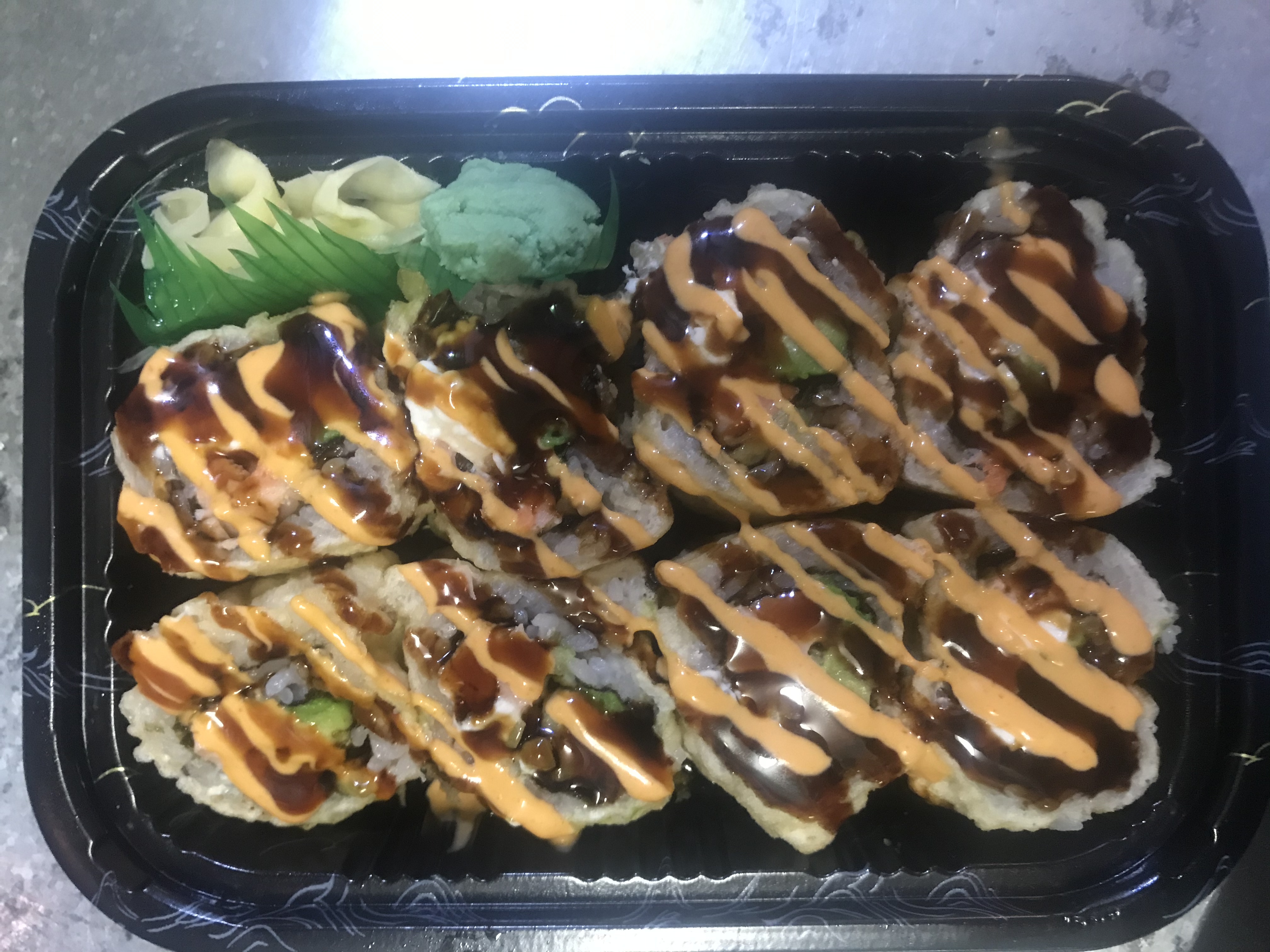 Order Deep fried Philadelphia roll  food online from Abace sushi store, New York on bringmethat.com