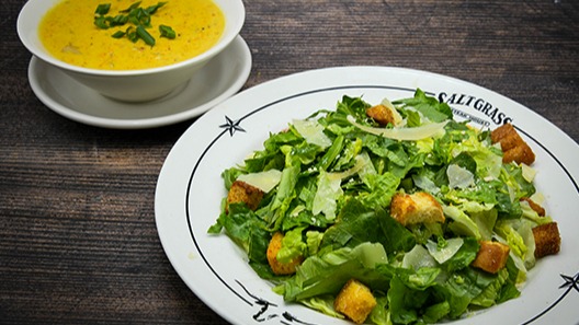 Order Homemade Soup of the Day & Salad food online from Saltgrass Steak House store, Shenandoah on bringmethat.com