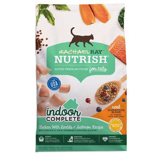 Order Nutrish Indoor Complete Dry Cat Food - 48.0 OZ food online from Walgreens store, Albany on bringmethat.com