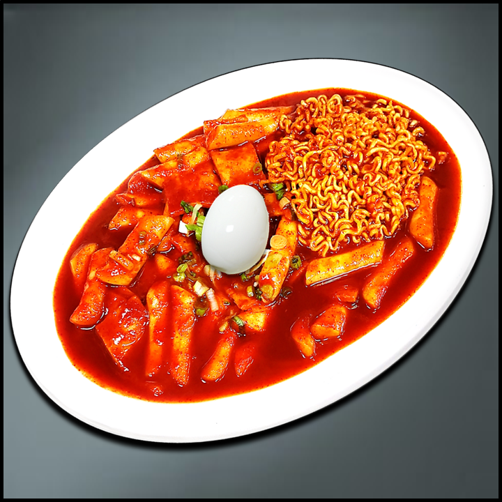Order [D4C] 쫄볶이 / Ddukbokki with Chewy Noodles food online from Jjang Restaurant store, Buena Park on bringmethat.com