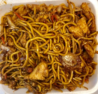 Order N41-Chicken Lo Mein food online from Lucky Buddha store, Goodyear on bringmethat.com