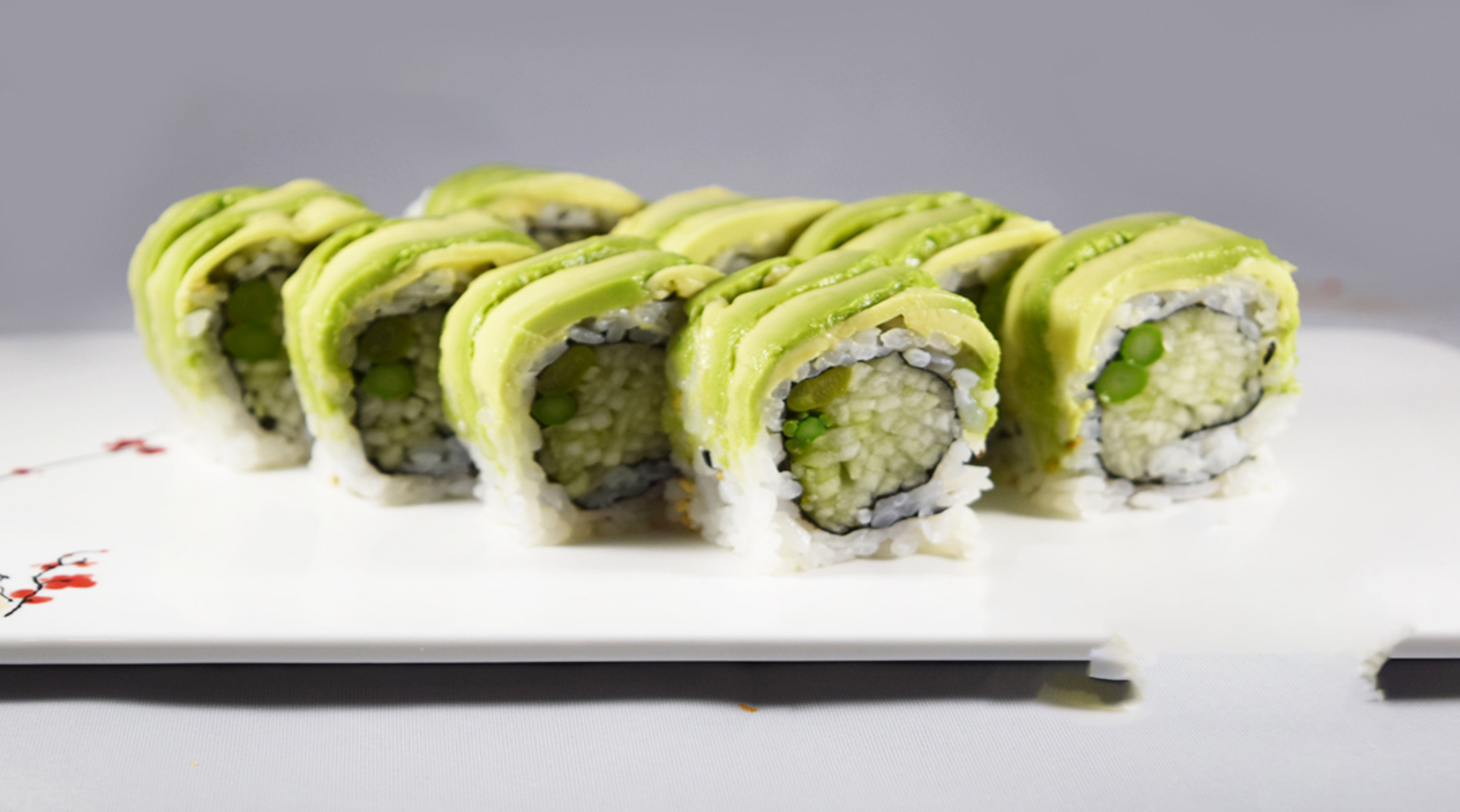 Order Green Roll food online from Mizu Japanese Restaurant store, Niles on bringmethat.com