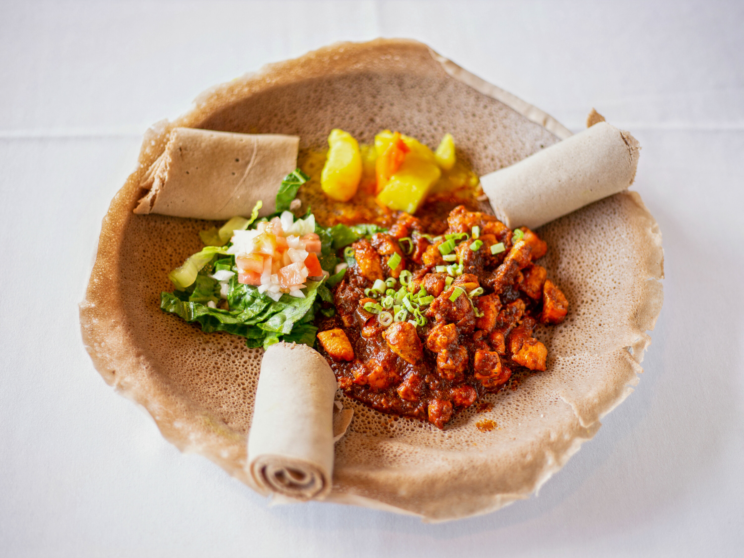 Order 14. Doro Tibs Wat food online from Ethiopian Diamond Restaurant store, Chicago on bringmethat.com