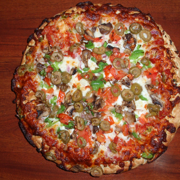 Order Veggie Classic Pizza food online from Pizza Paradise store, Austin on bringmethat.com